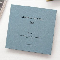Ticket Stub Holder Concert Sports Collection Album Diary Organizer Storage Book