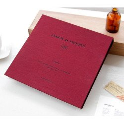 Ticket Stub Holder Concert Sports Collection Album Diary Organizer Storage Book