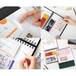 Ticket Stub Holder Concert Sports Collection Album Diary Organizer Storage Book