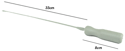long and lightweight castscratcher
